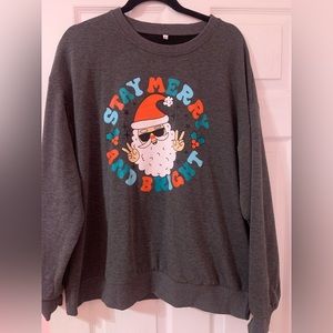 Women’s Christmas graphic sweatshirt